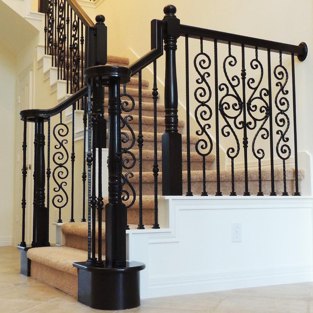 Straight Hammered Bar Iron Baluster - Affordable Stair Parts – Affordable  Stair Parts®