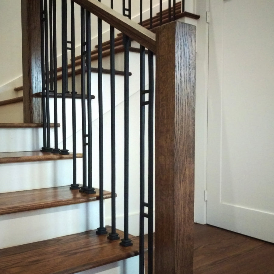 4000 Contemporary Blank Newel Post - Affordable Stair Parts ...