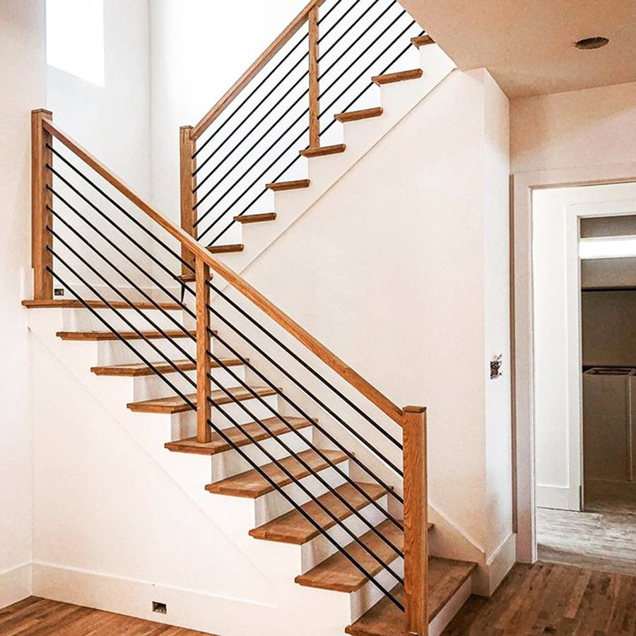 Stair Railing Modern Horizontal Bar - Affordable Stair Parts ...